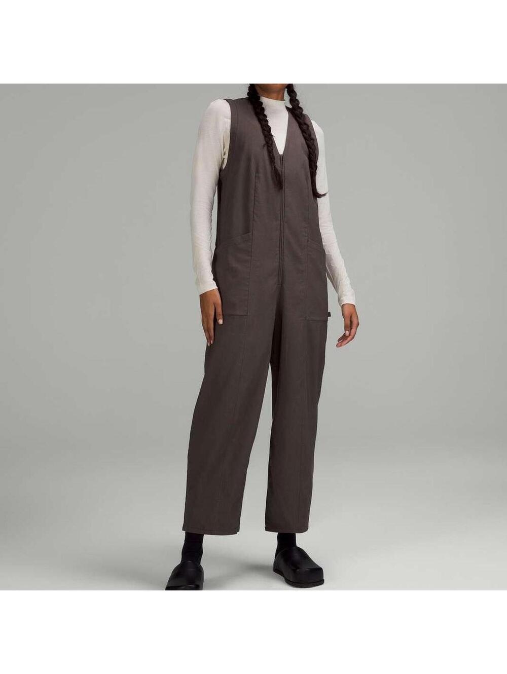 Lululemon lab Woven Barrel Leg Jumpsuit